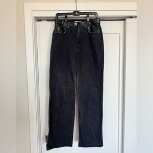 Abercrombie & Fitch Black High-Rise Jeans